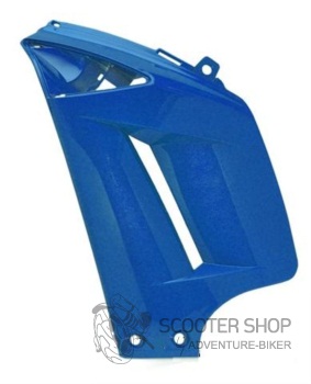 Přední boční plast levý TNT na skútr Peugeot Speedfight II - modrý elox. - 366886D