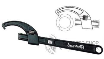 Stavitelný klíč krku řízení BUZZETTI Ø25-70mm - 5415