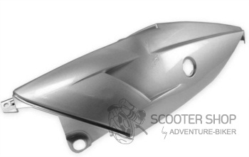 Podsedlový plast levý TNT na skútr Peugeot Speedfight II - stříbrný - 366881H