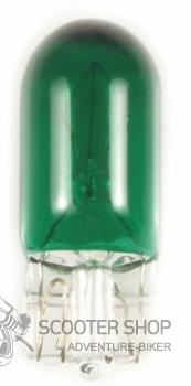 Žárovka Scootamatic, 12V/2W, W2 zelená