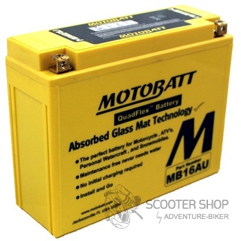 Baterie MOTOBATT MB16AU ( 12V 20,5AH ) - QuadFlex Baterry