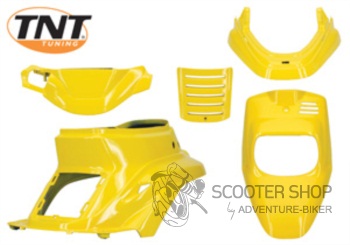 Sada plastů TNT pro MBK Booster Spirit / YAMAHA BWs - 5 ks - žlutá - 366180