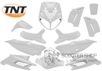 Sada plastů TNT na Peugeot Speedfight II - 13 ks. - bílá - 366882