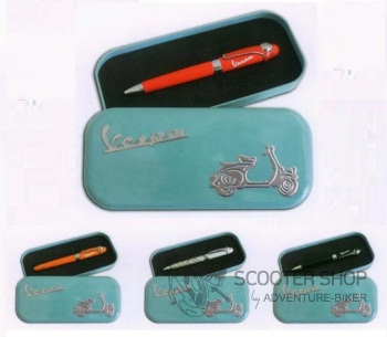 Masivní stylové kuličkové pero Vespa v originálním dárkovém balení