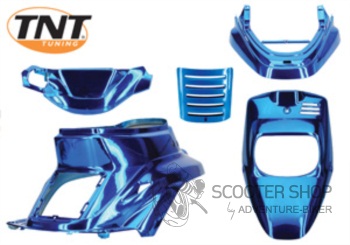 Sada plastů TNT pro MBK Booster Spirit / YAMAHA BWs - 5 ks - modrý elox. - 366468