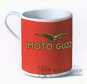 Hrnek MOTO GUZZI s logem červený GZCE01