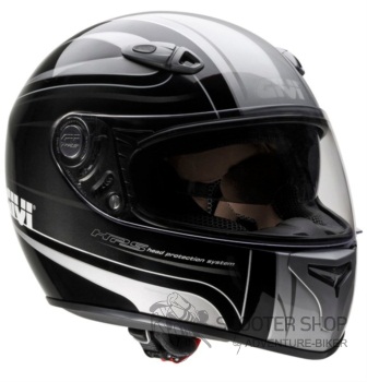 Helma GIVI H40.1 FBKSI černošedá, integrální se sluneční clonou