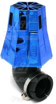 Vzduchový filtr modrý průměr 28-35mm