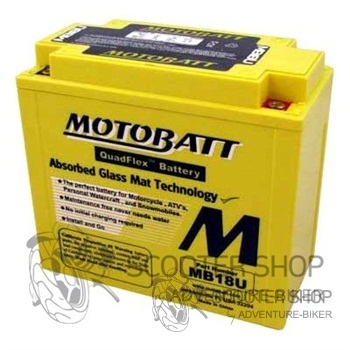 Baterie MOTOBATT MB18U ( 12V 22,5AH ) komp. YB18A, YB18L-A, YB18L-A2