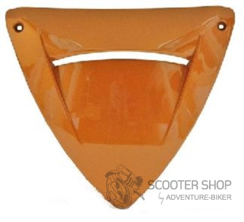 Přední štítek masky TNT na skútr Peugeot Speedfight II - oranž - 366883B