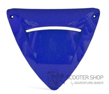 Přední štítek masky TNT na skútr Peugeot Speedfight II - modrá met. - 366884B