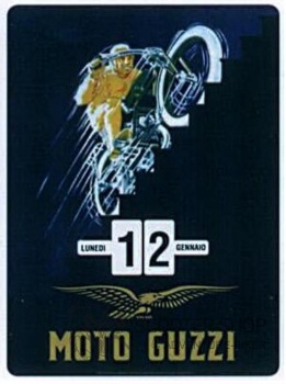 Kalendář 27x37 Moto Guzzi