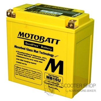Baterie MOTOBATT MB16U ( 12V 20AH ) - QuadFlex Baterry
