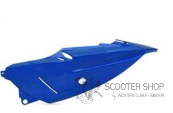 Podsedlový plast levý TNT na skútr Peugeot Speedfight II - modrý elox. - 366886H