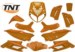 Sada plastů TNT na Peugeot Speedfight II - 13 ks. - oranžová - 366883
