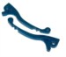 Brzdové páčky na skútr SSP CNC Peugeot s AJP brzdičem, modré