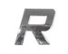 Znak R samolepící PLASTIC