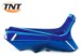 Spodní podběh pravý TNT na skútr Peugeot Speedfight II - modrý elox. - 366886L