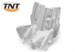 Přední kolenní plast TNT TUNING pro skútr MBK NITRO / YAMAHA AEROX - STŘÍBRNÁ - 366728A