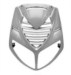 Přední maska TNT na skútr Peugeot Speedfight II - stříbrná - 366881A