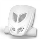 Přední maska BCD Extreme pro skútr MBK STUNT /AMAHA SLIDER - bílá - 02310