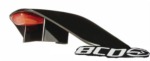 Zadní křídavné křídlo - spoiler - BCD univerzal pro scooter - černé
