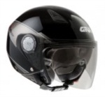 Přilba GIVI H10.6BN902, černá lesklá, velikost L, Jet, 2 plexi (sluneční clona)
