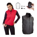 TUCANOURBANO NANO WIND GILET - pánská/dámská vesta červená 750-R