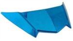 Zadní spoiler - křídlo TNT na skútr Peugeot Speedfight II - modrý elox. - 366886N