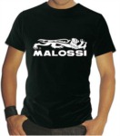 Triko Malossi TOP L - černé - 4111921.50