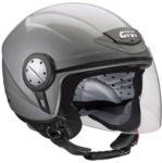 Přilba GIVI H10.4B G730 stříbrná, jet s čirým plexi