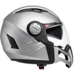 Helma GIVI X.01 G779 stříbrná se sluneční clono...