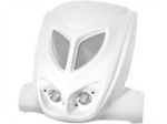 Přední maska BCD Extreme Tuning s dvojitým halogenem na YAMAHA SLIDER - bílá