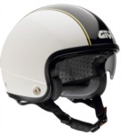 Přilba GIVI X.05 FD007 stříbrná s černým pruhem, jet s čirým plexi