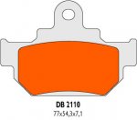 Brzdové destičky DELTA BRAKING - DB2110RDN