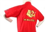 Scooter košile Malossi červená - M - 4111880.40