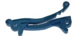 Brzdové páčky na skútr SSP CNC Aprilia, modré