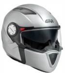 Helma GIVI X.01 G779 stříbrná se sluneční clono...