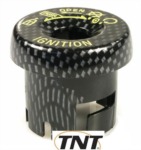 Krytka spínací skříňky TNT scooter pro skútry MBK Nitro/Ovetto Yamaha Aerox - karbon