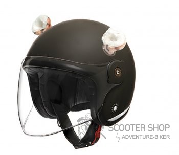 Ozdoba na helmu - LEOPARD Tucanourbano® - HELMET EARS TM 050