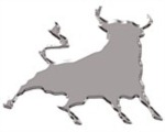 Znak BULL samolepící PLASTIC