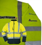 Softshellová signální bunda s odepínacími rukávy SKÚTR FÓRUM - SF