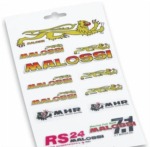 Malossi plato samolepek na skútr - 11 kusů